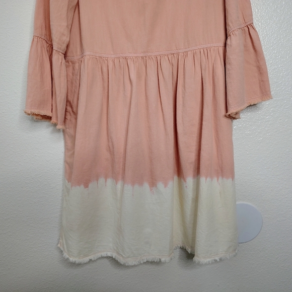 Holding Horses By Anthropologie Lilibet Dip Dye Baby Doll Dress Sz M Cotton. - Picture 9 of 11